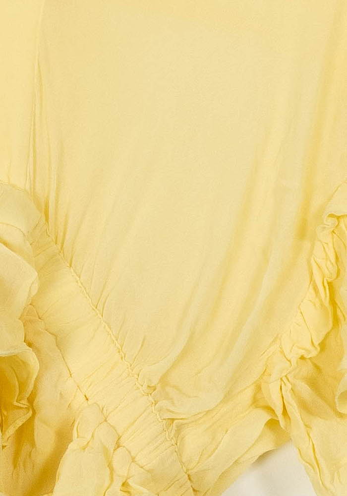 Blouse Jaune - Taille S/36 de la marque The Kooples | PARAD18553 - Vendu par Paradigme - Image 3