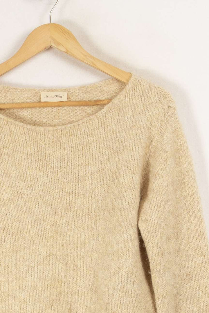 Pull beige - Taille S/36