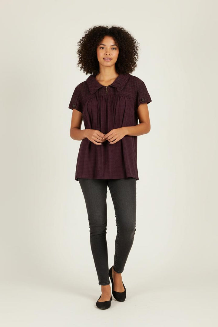 Blouse violette - Taille M/38