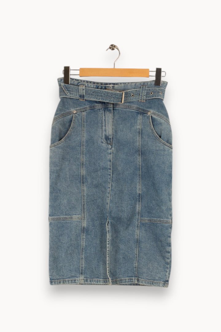 Jupe en jean bleu - Taille XS/34