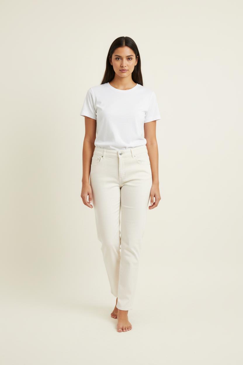 Jean - Taille Blanc
