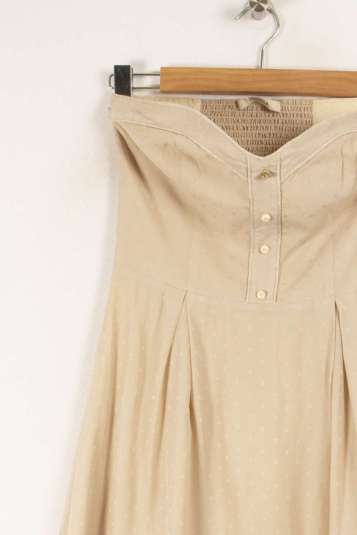 Robe beige - Taille M/38