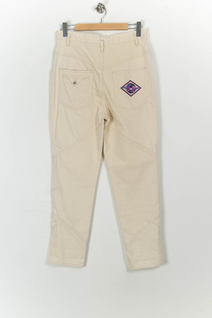 Pantalon Beige - Taille M/38 de la marque Isabel Marant | PARAD18662 - Vendu par Paradigme - Image 4
