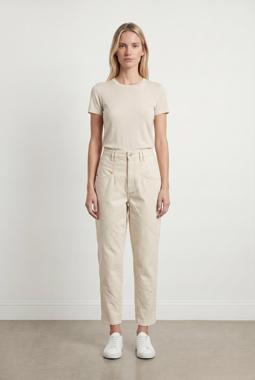Pantalon Beige - Taille M/38 de la marque Isabel Marant | PARAD18662 - Vendu par Paradigme - Image 1
