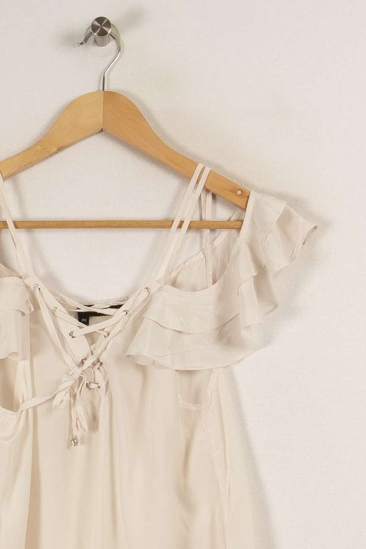 Haut beige - Taille XS/34