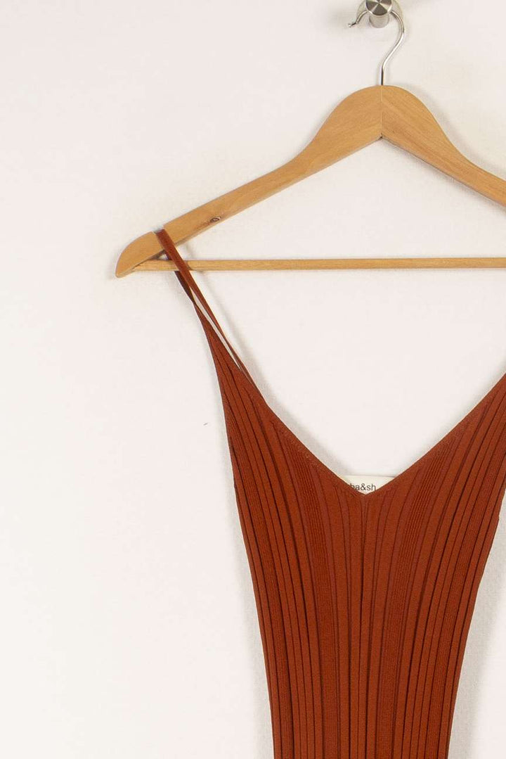 Robe marron - Taille S/36