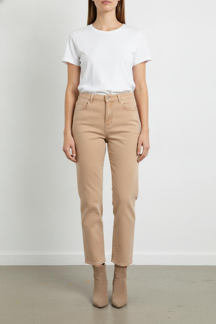 Jean Beige - Taille XXL/44 de la marque Caroll | PARAD18804 - Vendu par Paradigme - Image 1