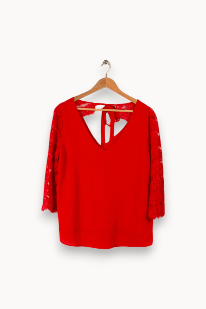 Top rouge - Taille L/40