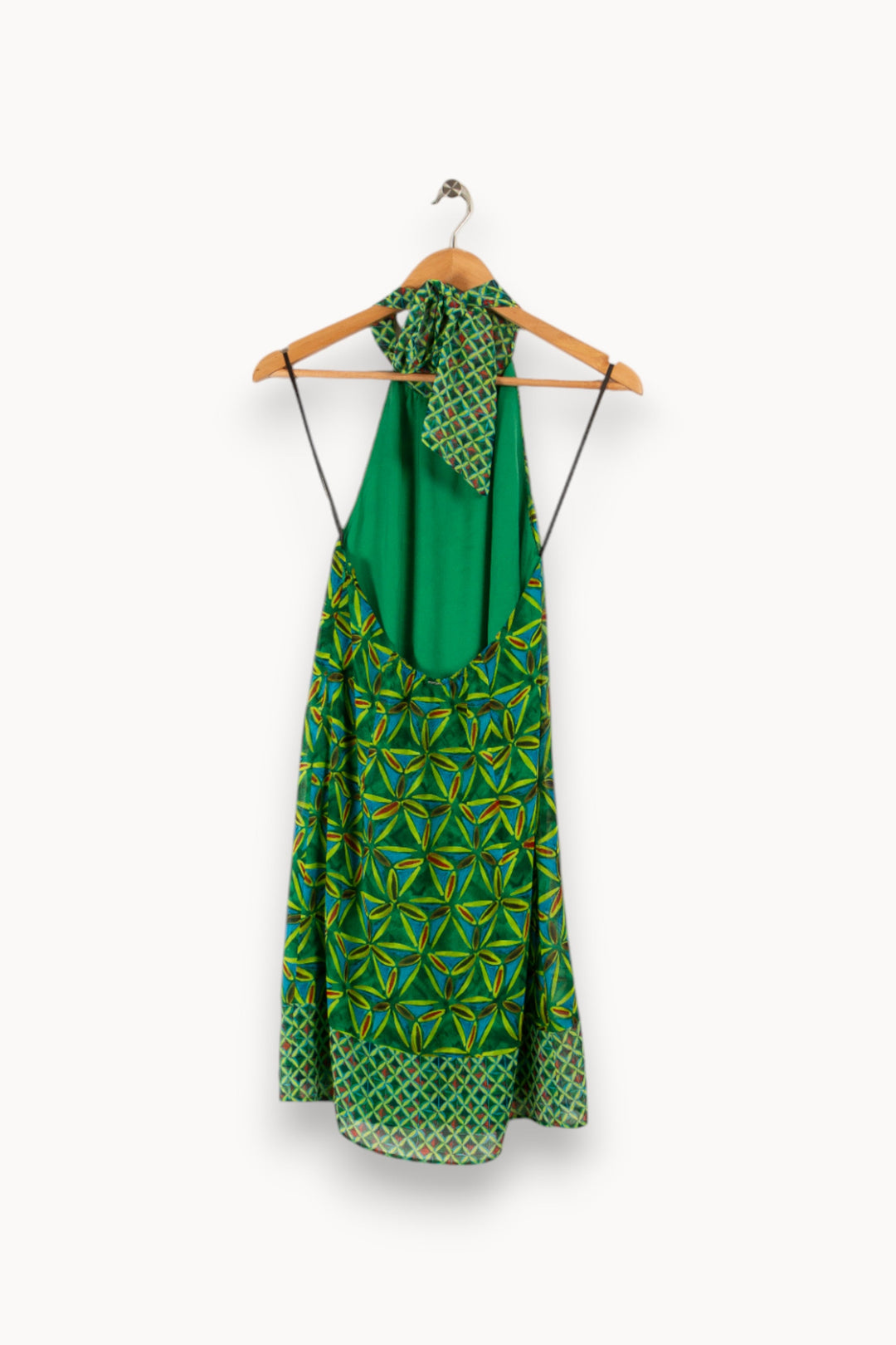 Robe vert-jaune - Taille S/36