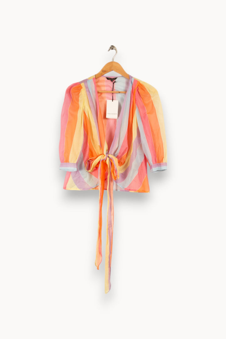Blouse multicolore - Taille M/38