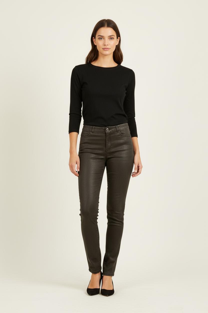 Pantalon noir brillant - Taille XL/42