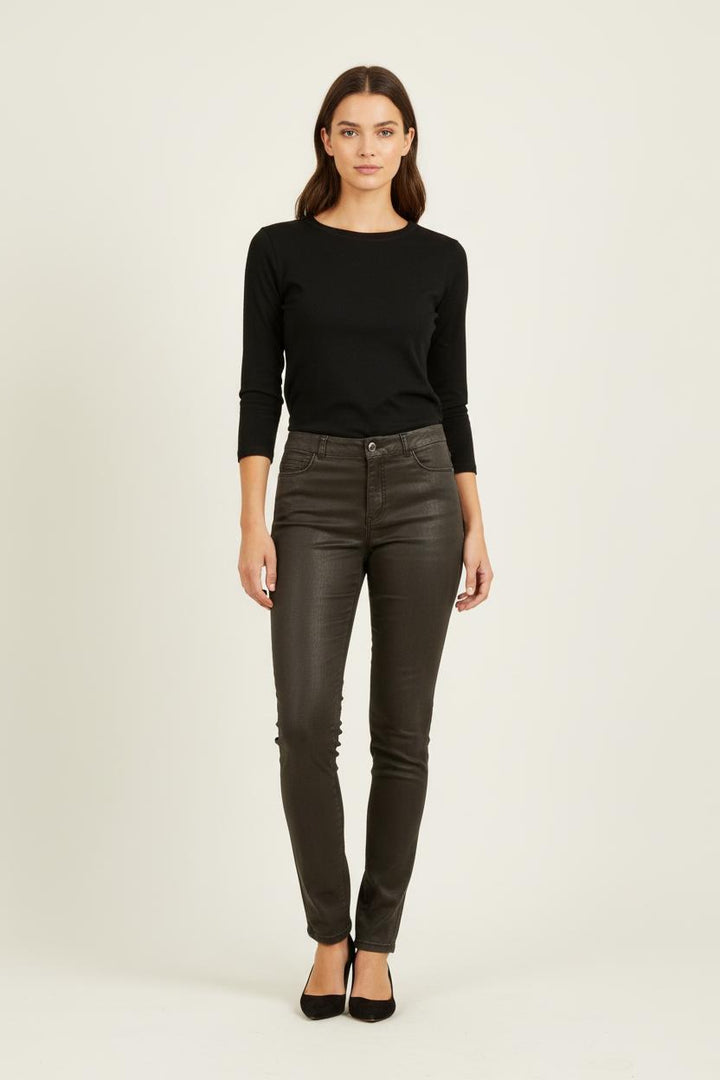 Pantalon noir brillant - Taille XL/42