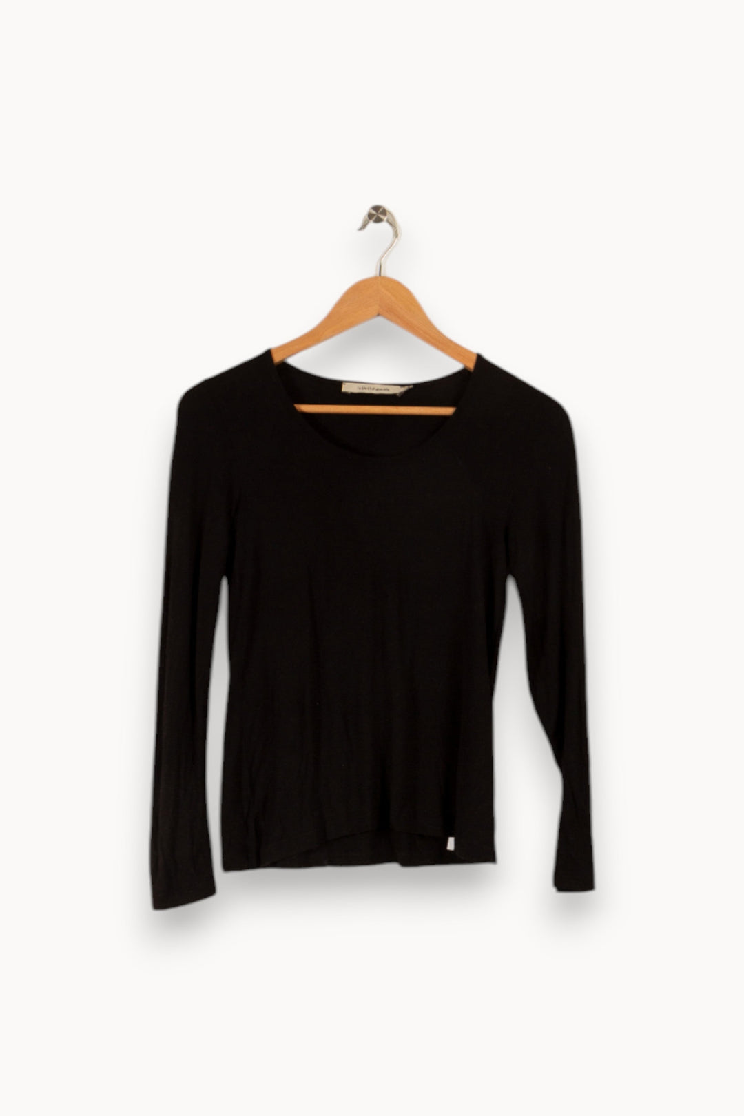 T-shirt manches longues noir - Taille XS/34