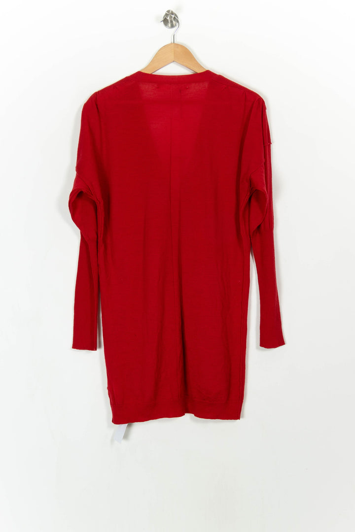Cardigan Rouge - Taille M/38 de la marque IKKS | PARAD18926 - Vendu par Paradigme - Image 4