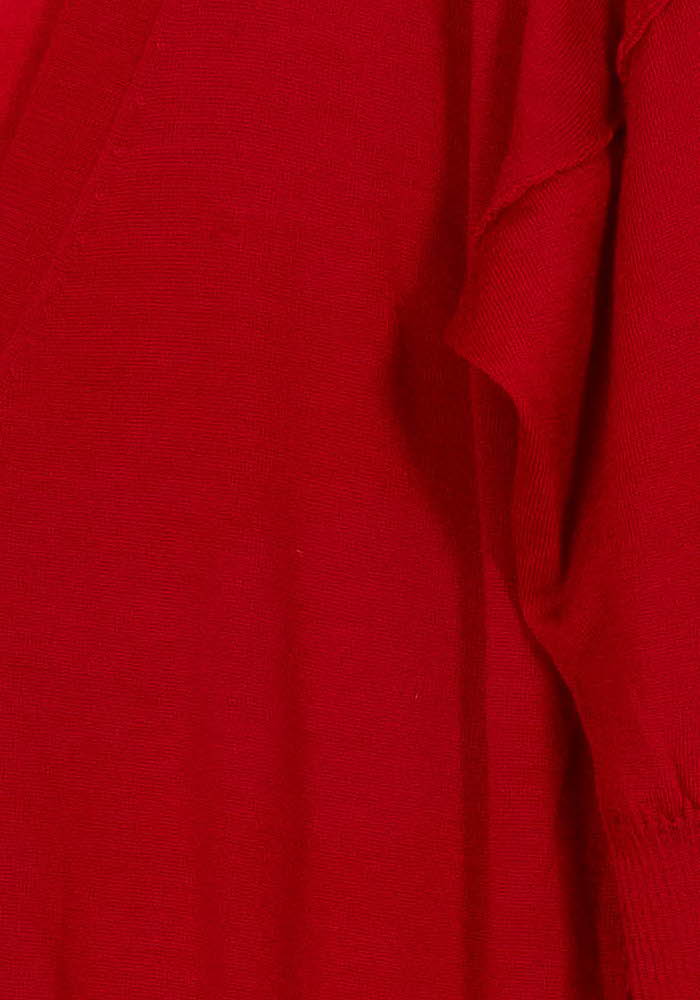 Cardigan Rouge - Taille M/38 de la marque IKKS | PARAD18926 - Vendu par Paradigme - Image 3