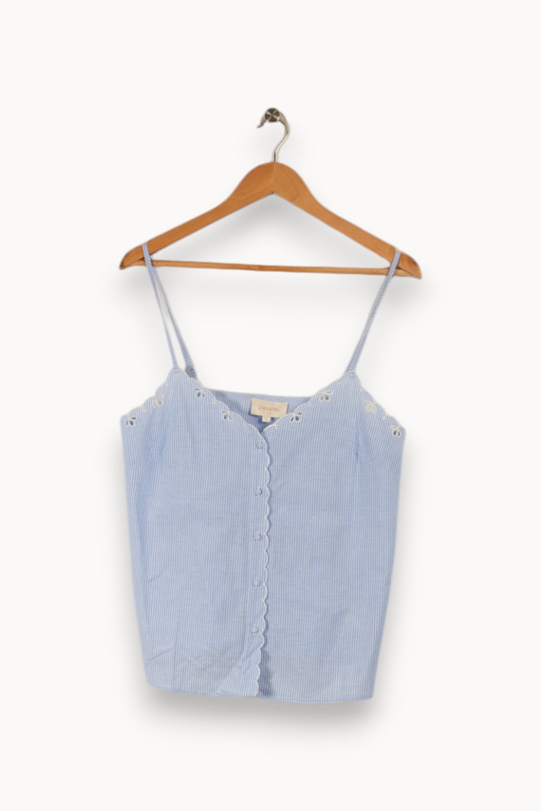 Top bleu - Taille L/40