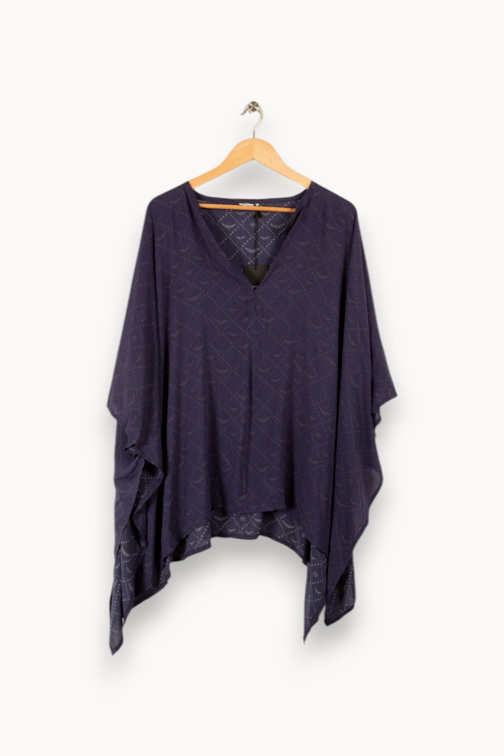 Blouse bleu foncé - Taille S/36