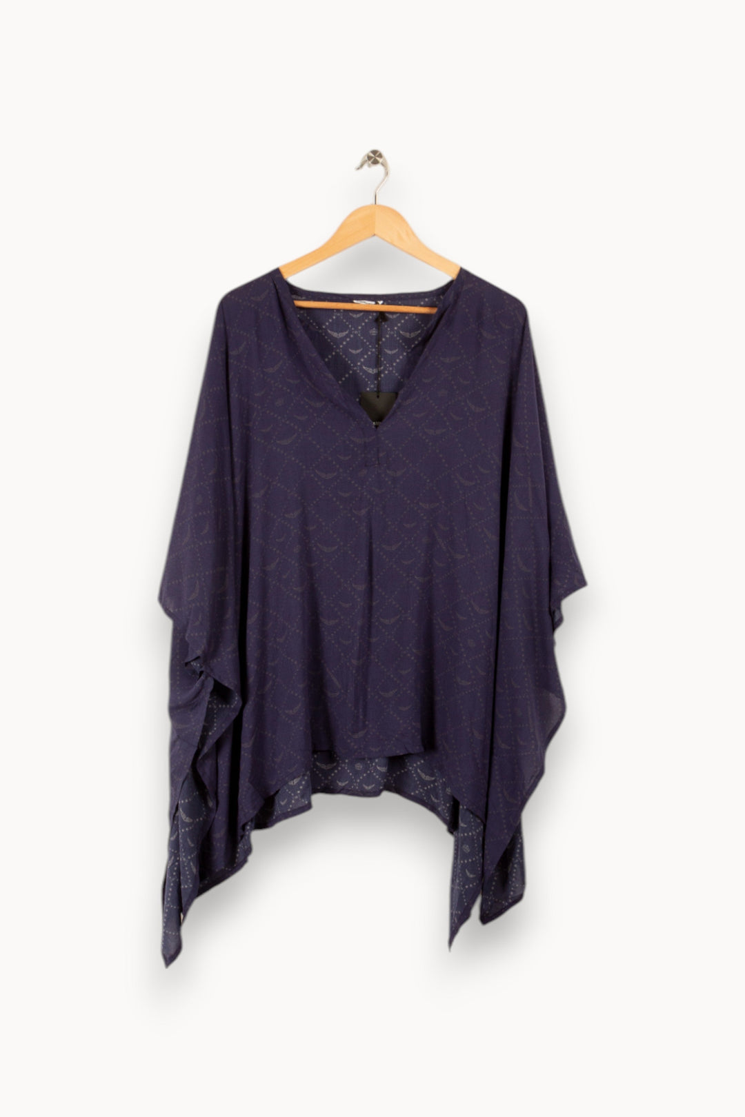 Blouse bleu foncé - Taille S/36