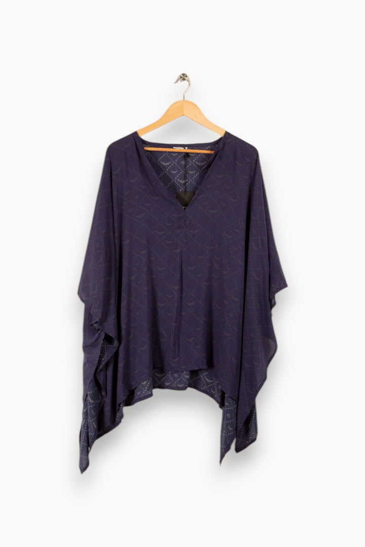 Blouse bleu foncé - Taille S/36