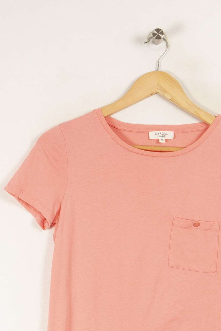 T-shirt rose - Taille XS/34