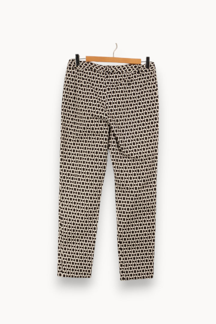 Pantalon noir et blanc - Taille M/38