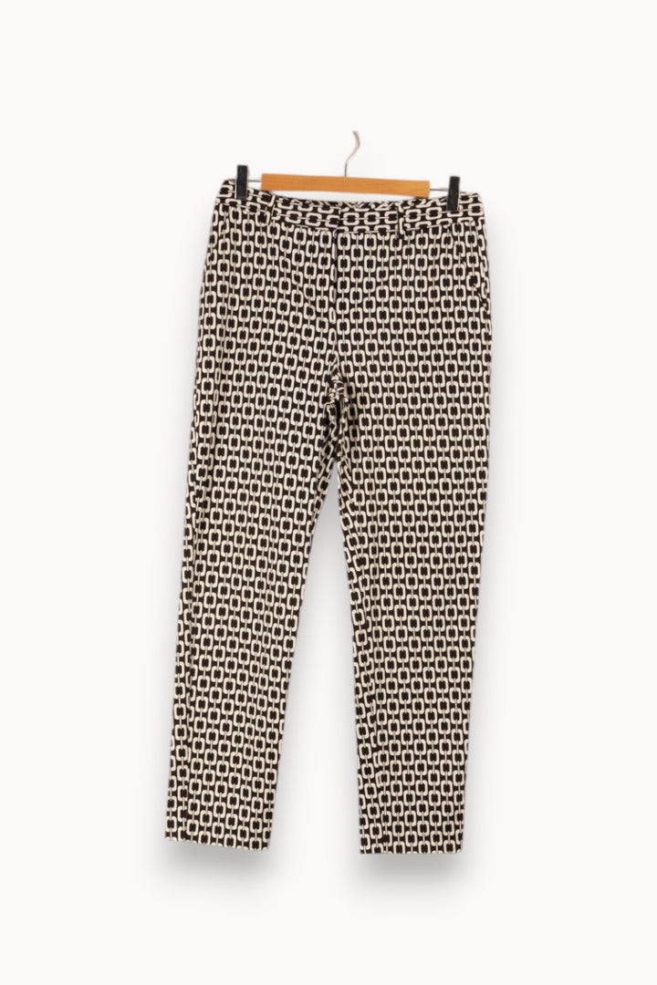 Pantalon noir et blanc - Taille M/38