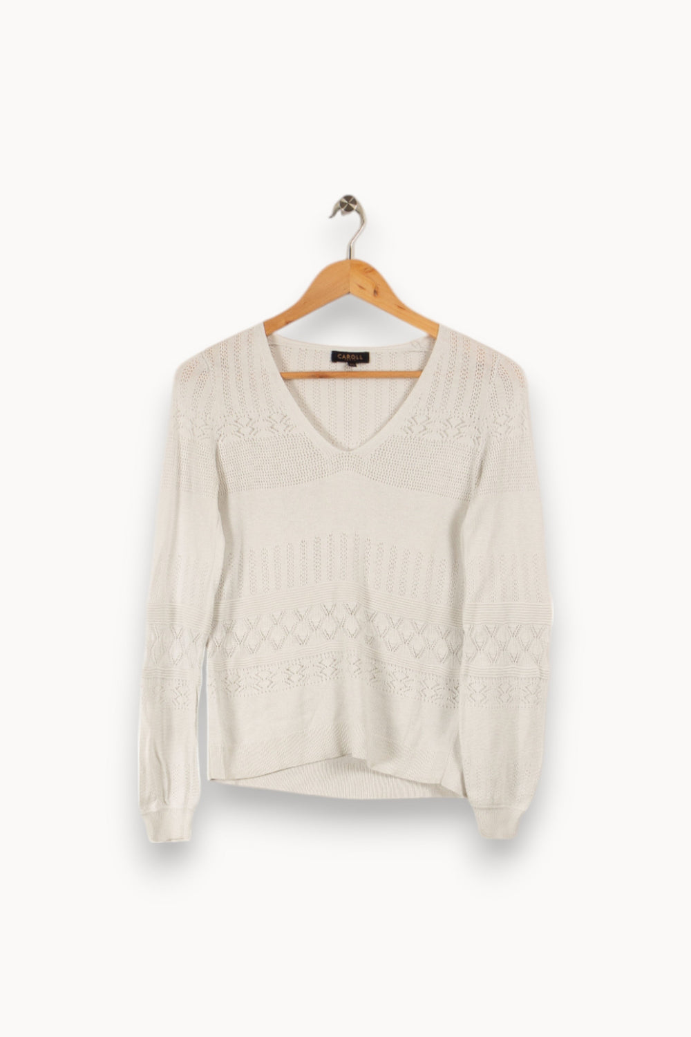 Pull blanc - Taille XS/34