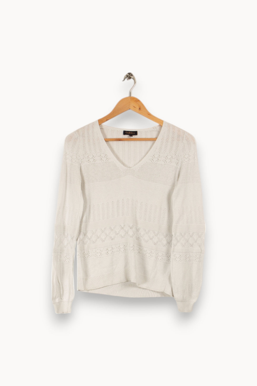 Pull blanc - Taille XS/34