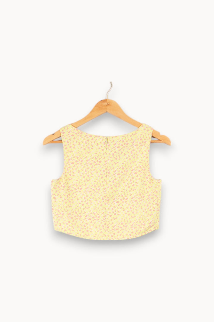 Débardeur jaune/vert - Taille XS/34