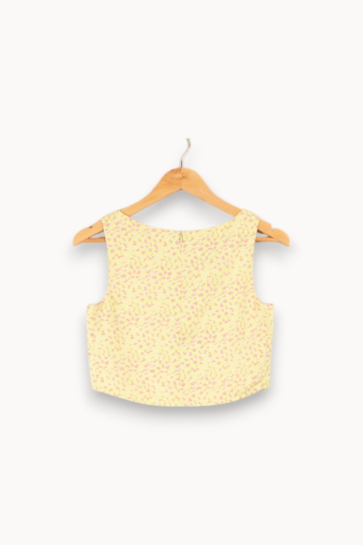 Débardeur jaune/vert - Taille XS/34