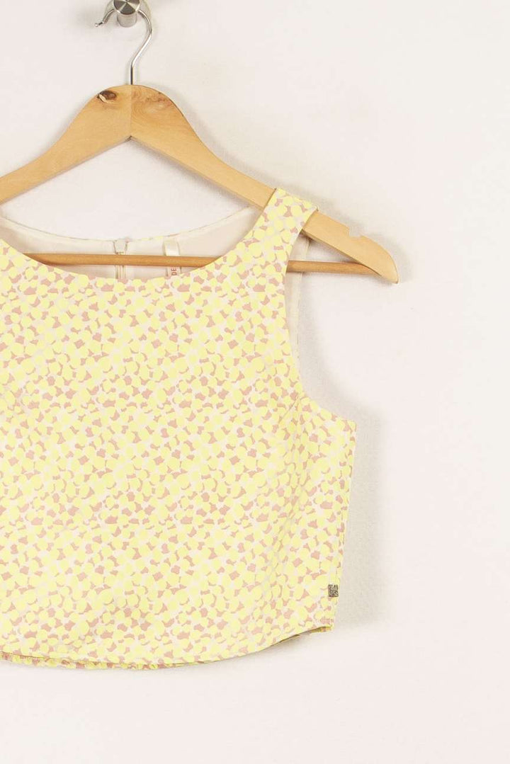 Débardeur jaune/vert - Taille XS/34