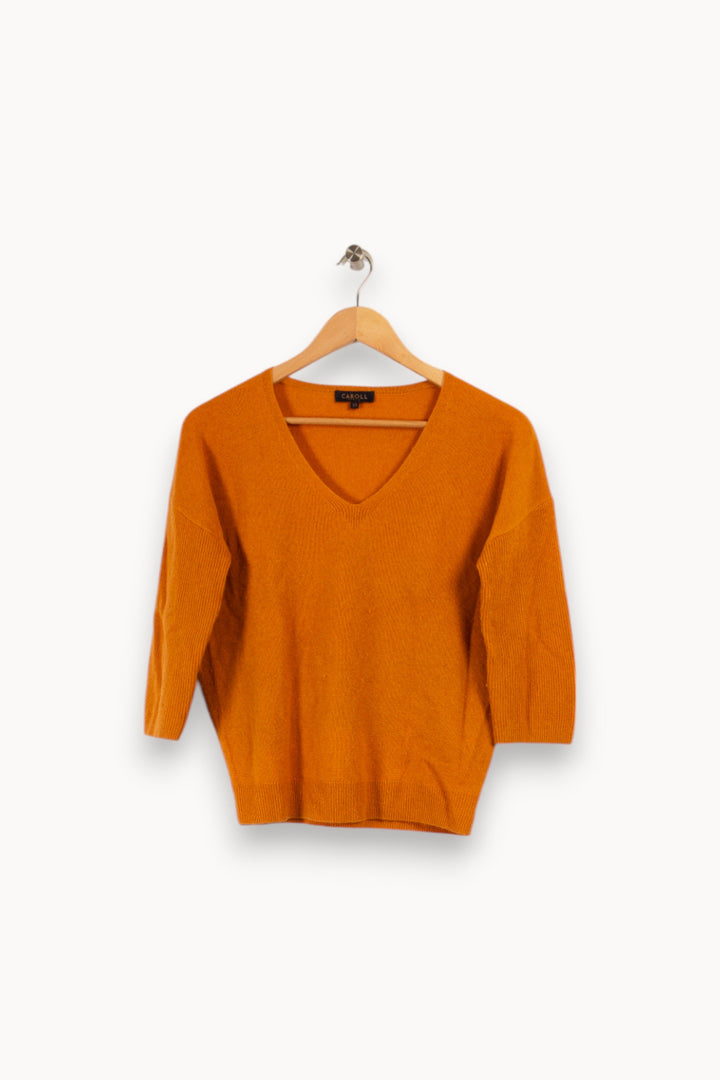 Pull orange - Taille XS/34