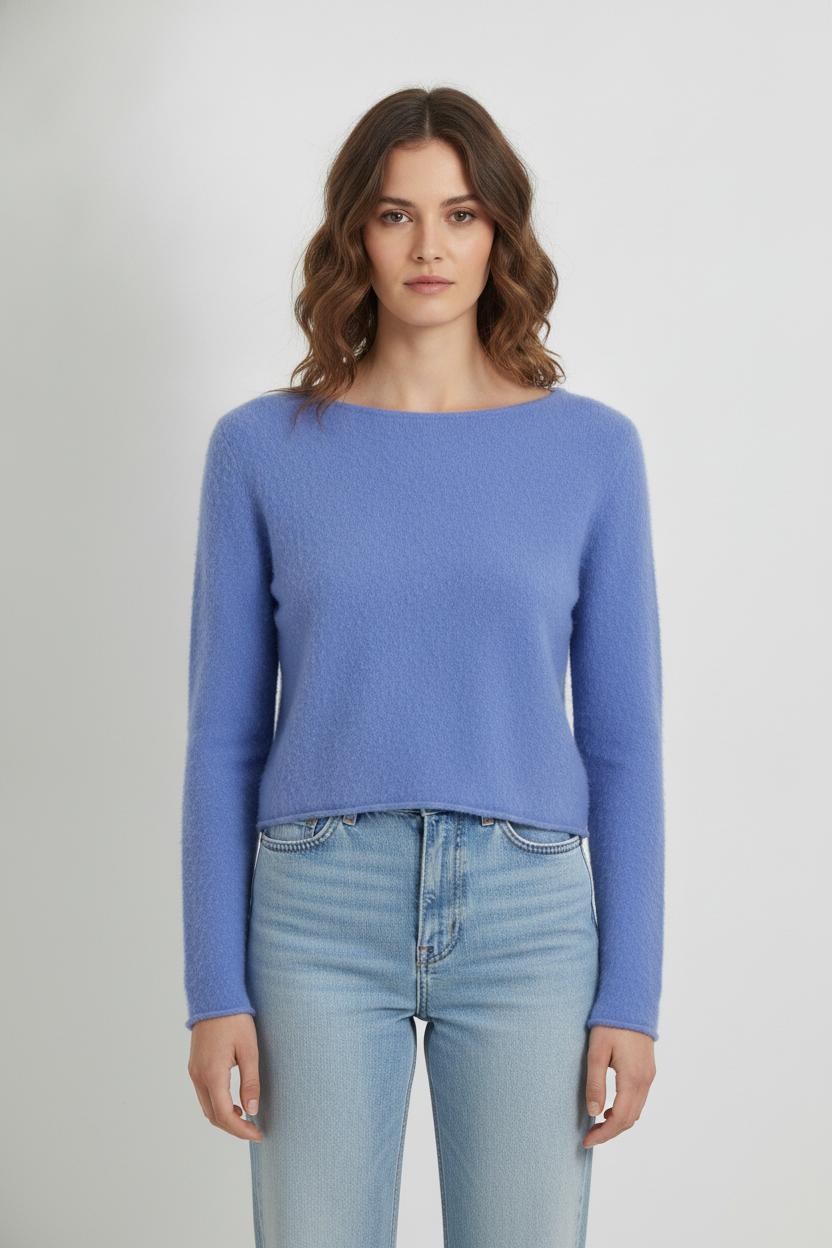 Pull Bleu - Taille S/36 de la marque American Vintage | PARAD19072 - Vendu par Paradigme - Image 1