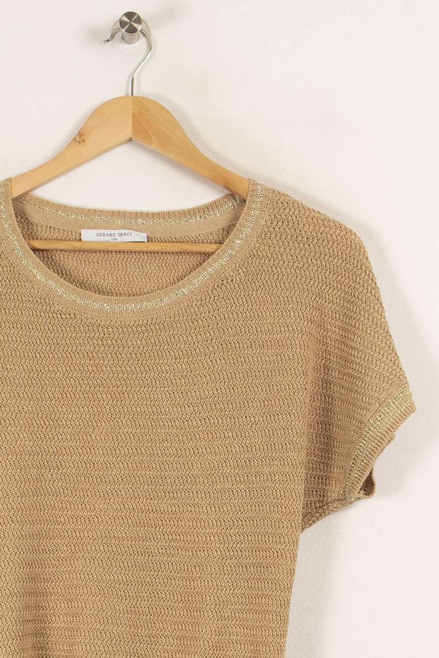 Pull beige - Taille S/36