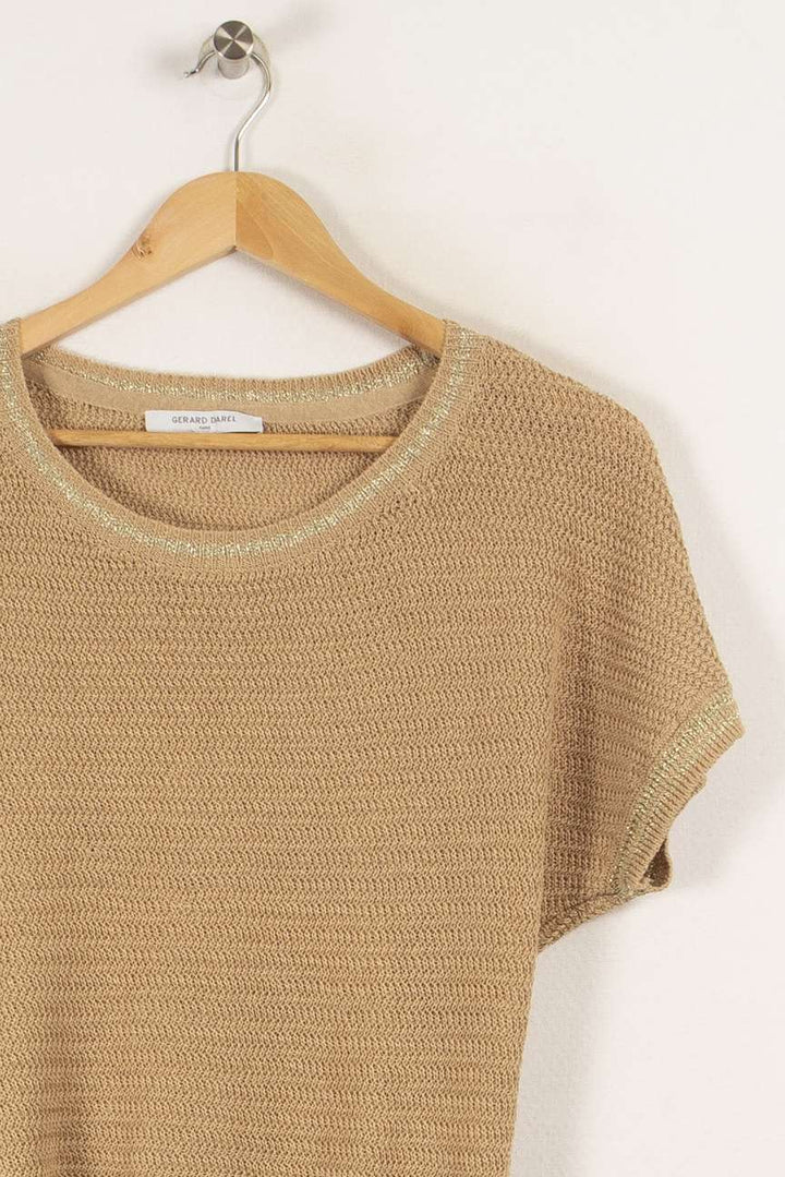 Pull beige - Taille S/36