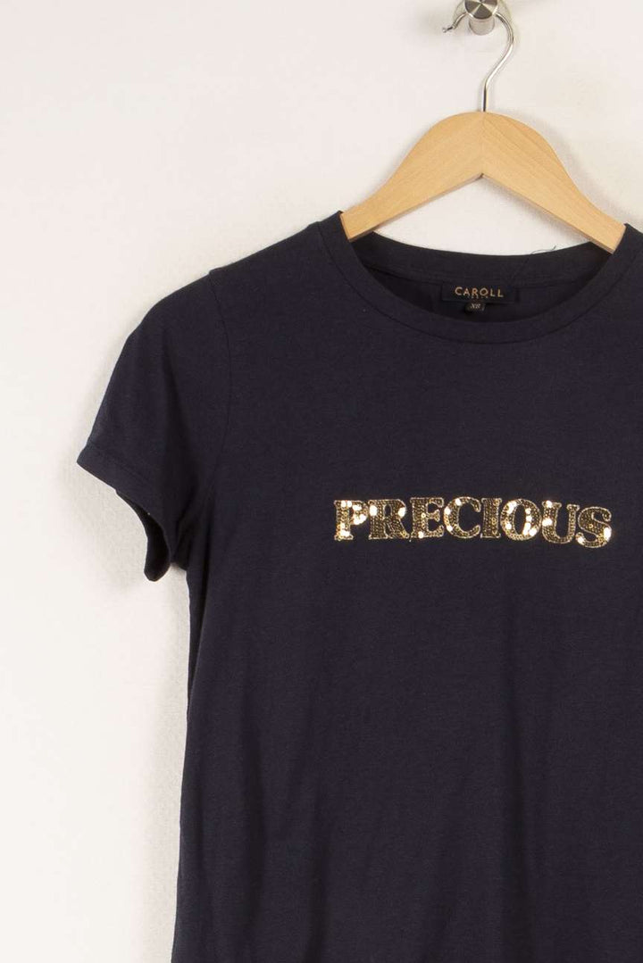 T-shirt bleu foncé - Taille XS/34