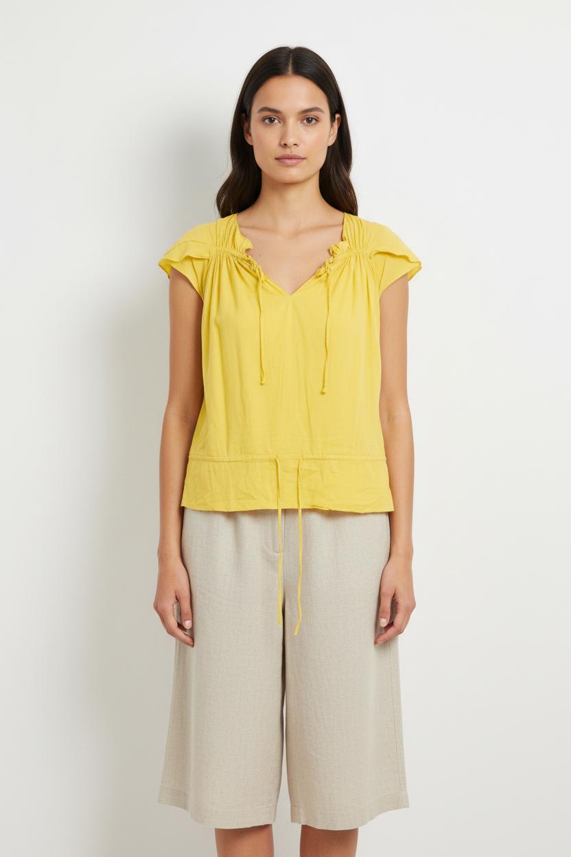 Top jaune - Taille L/40