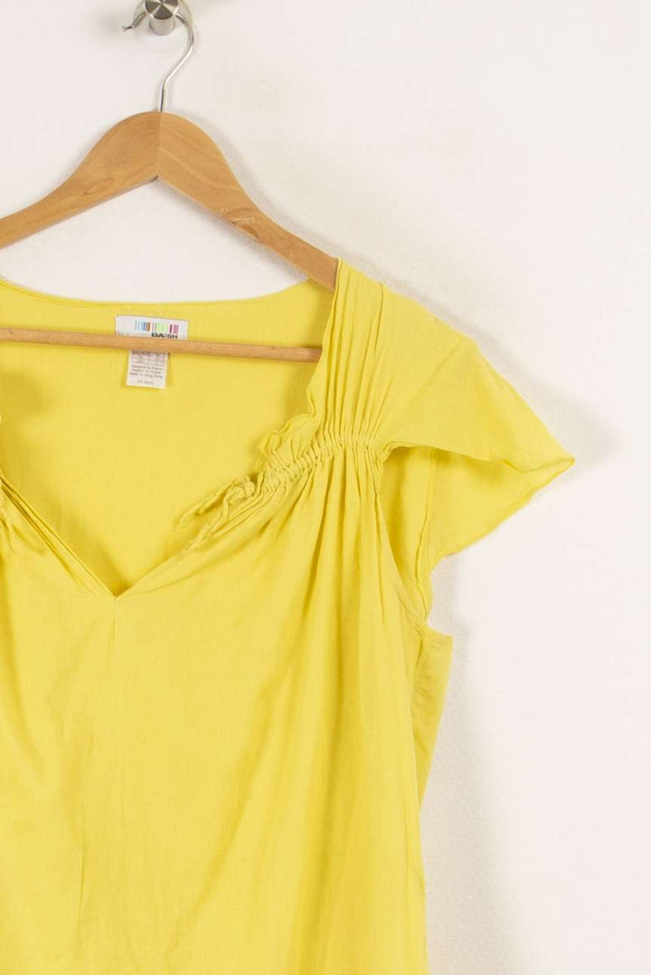 Top jaune - Taille L/40