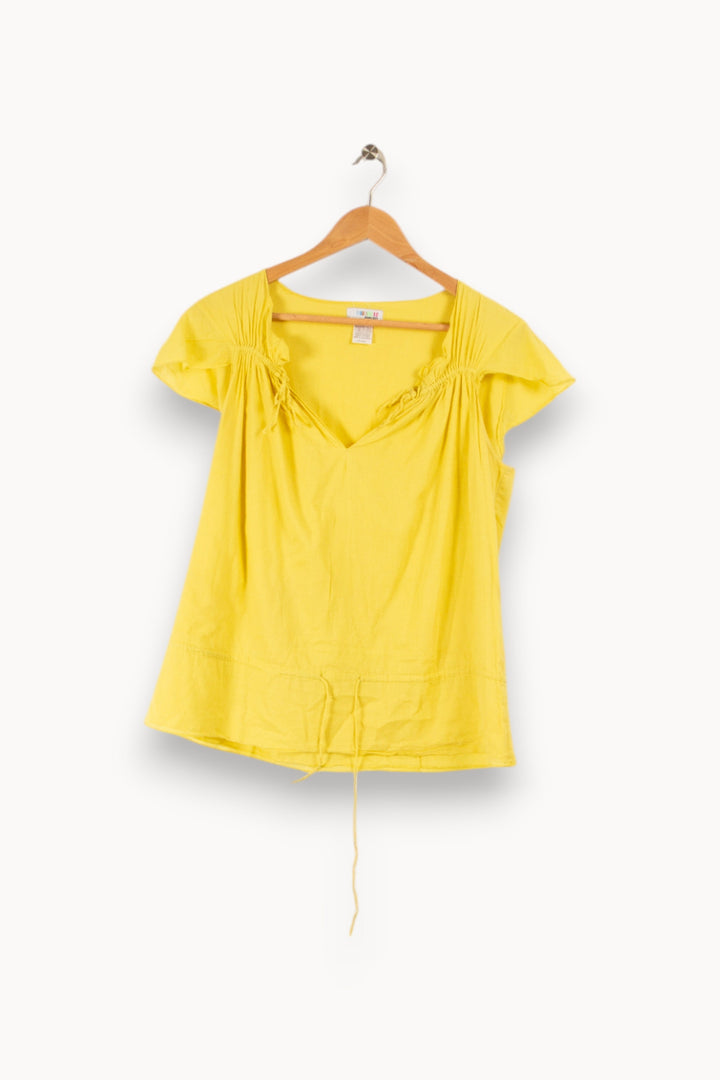 Top jaune - Taille L/40
