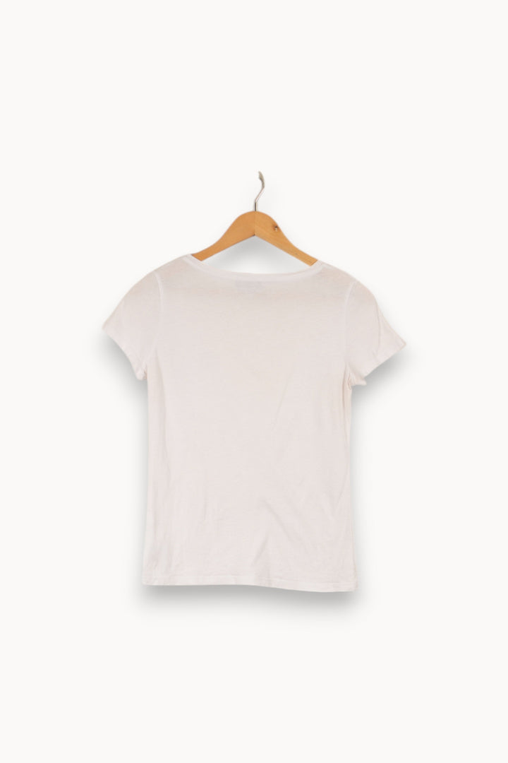 T-shirt blanc - Taille XS/34