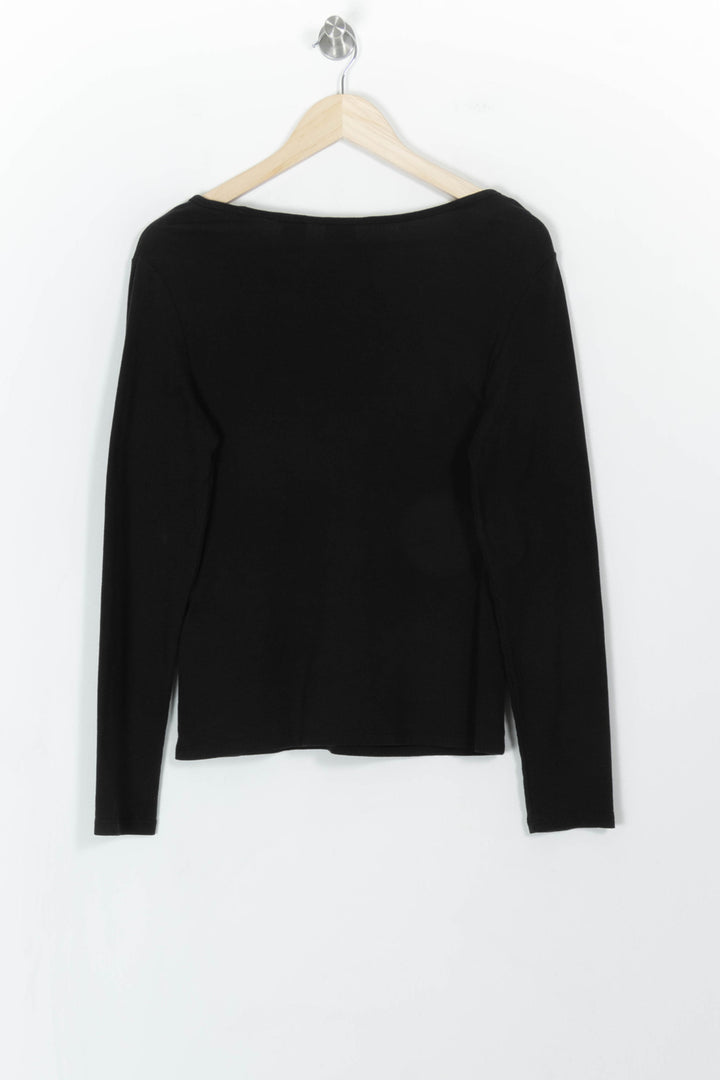 Tee-shirt Manches Longues Noir - Taille L/40 de la marque Levi's | PARAD19131 - Vendu par Paradigme - Image 4