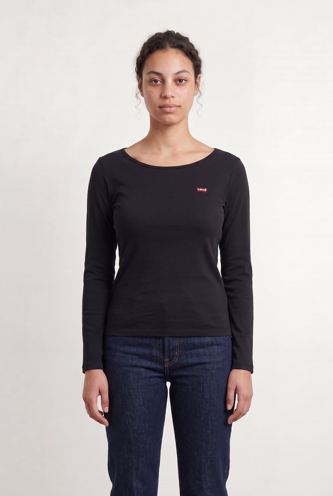 Tee-shirt Manches Longues Noir - Taille L/40 de la marque Levi's | PARAD19131 - Vendu par Paradigme - Image 1