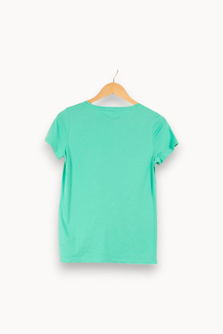 T-shirt vert - Taille XS/34
