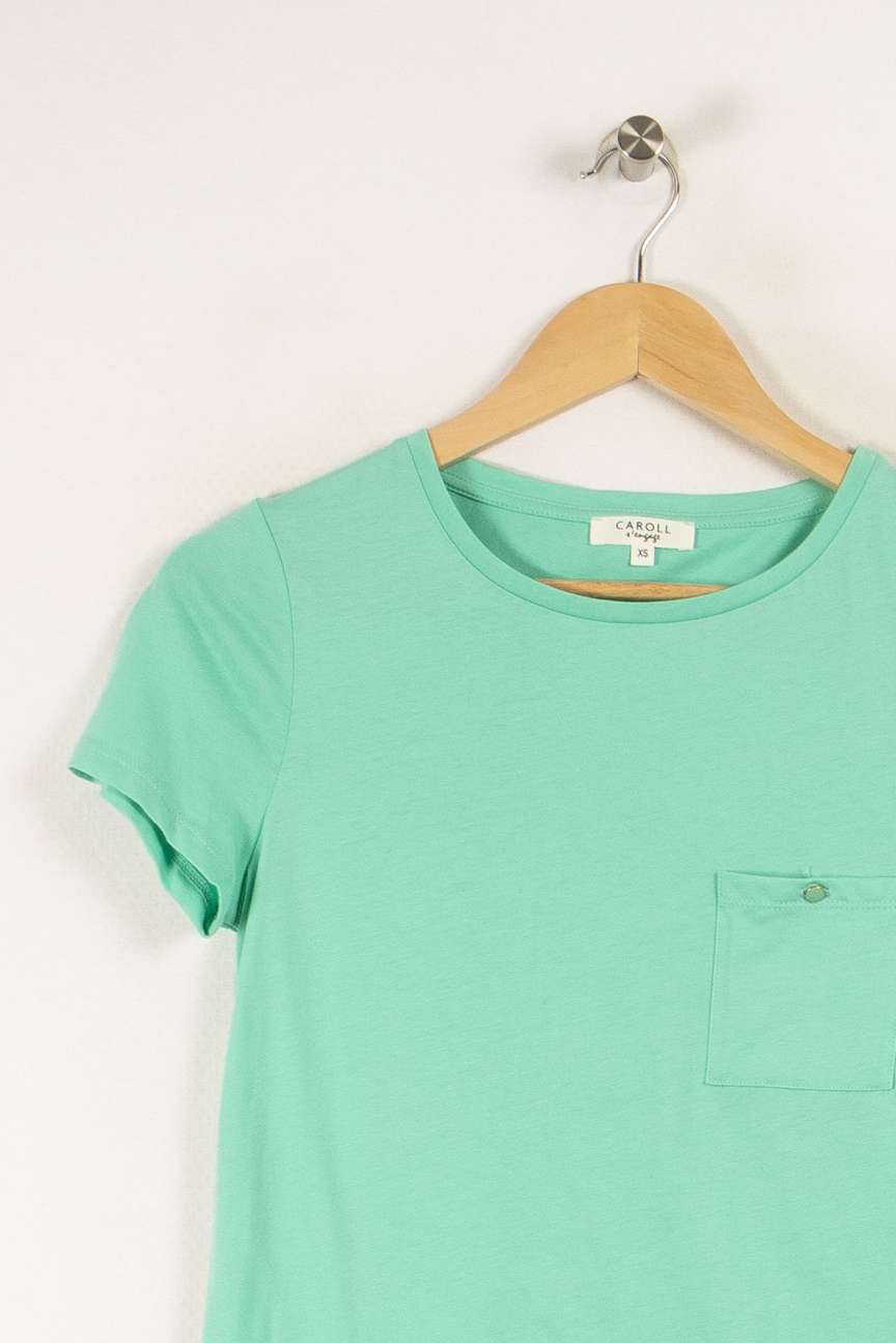 T-shirt vert - Taille XS/34