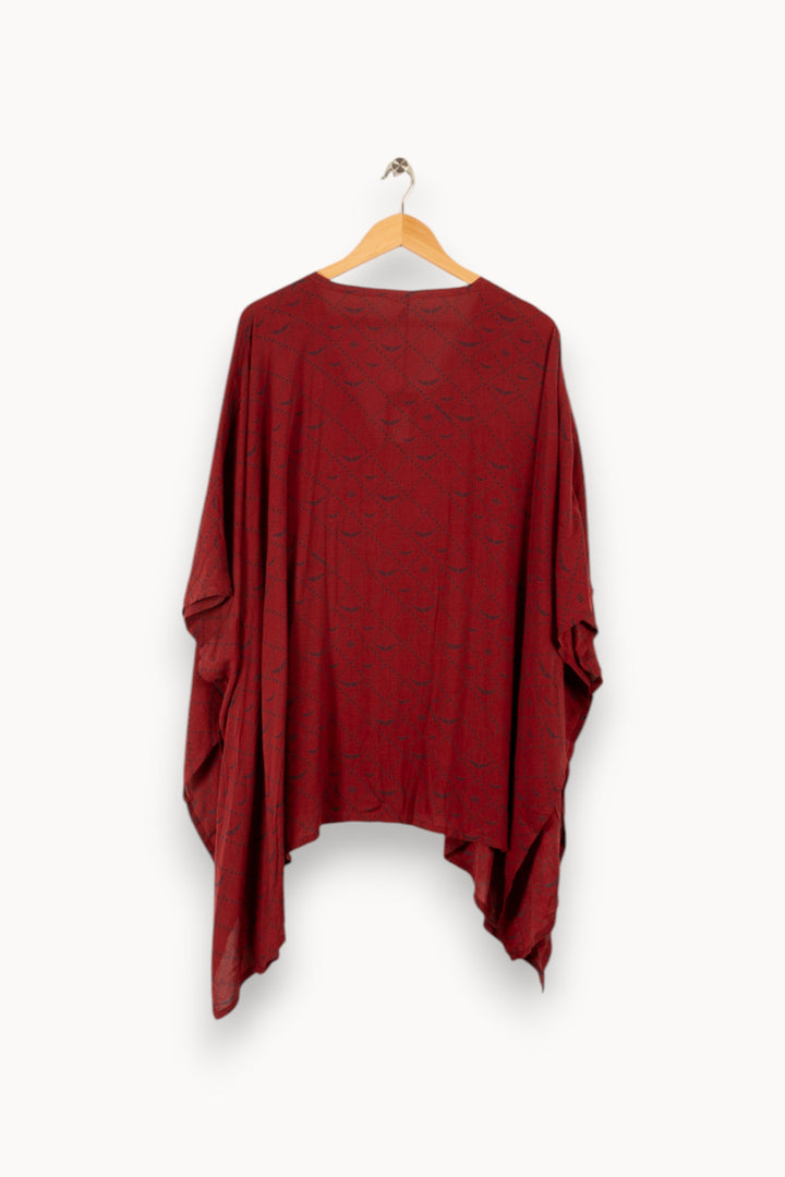 Blouse bordeaux - Taille S/36