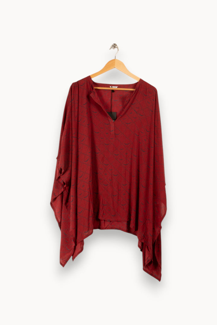 Blouse bordeaux - Taille S/36