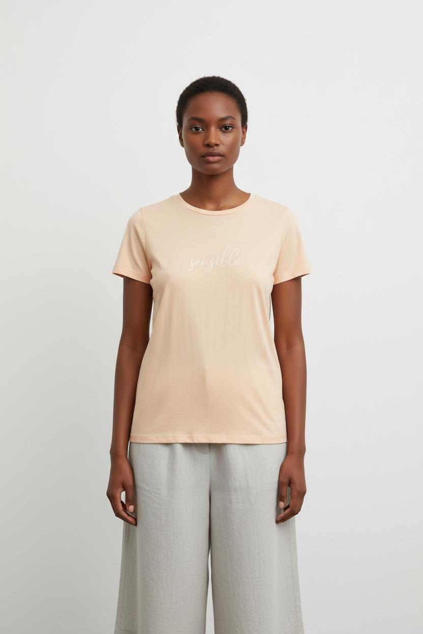T-shirt rose - Taille XS/34