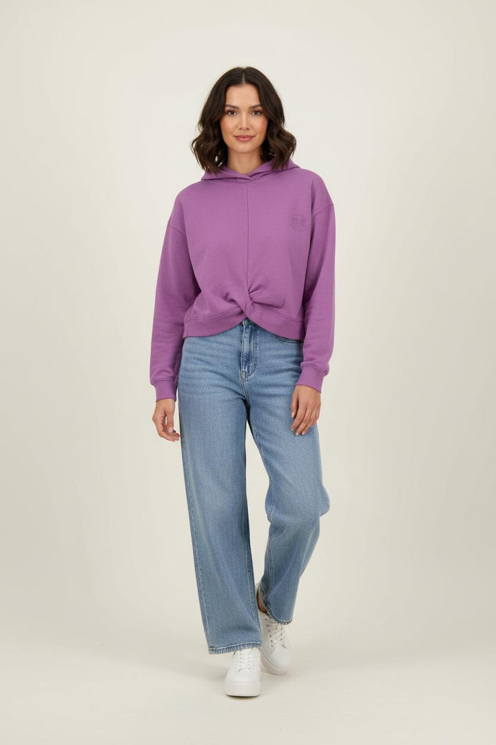 Sweat À Capuche Violet - Taille L/40 de la marque Suncoo | PARAD19205 - Vendu par Paradigme - Image 1