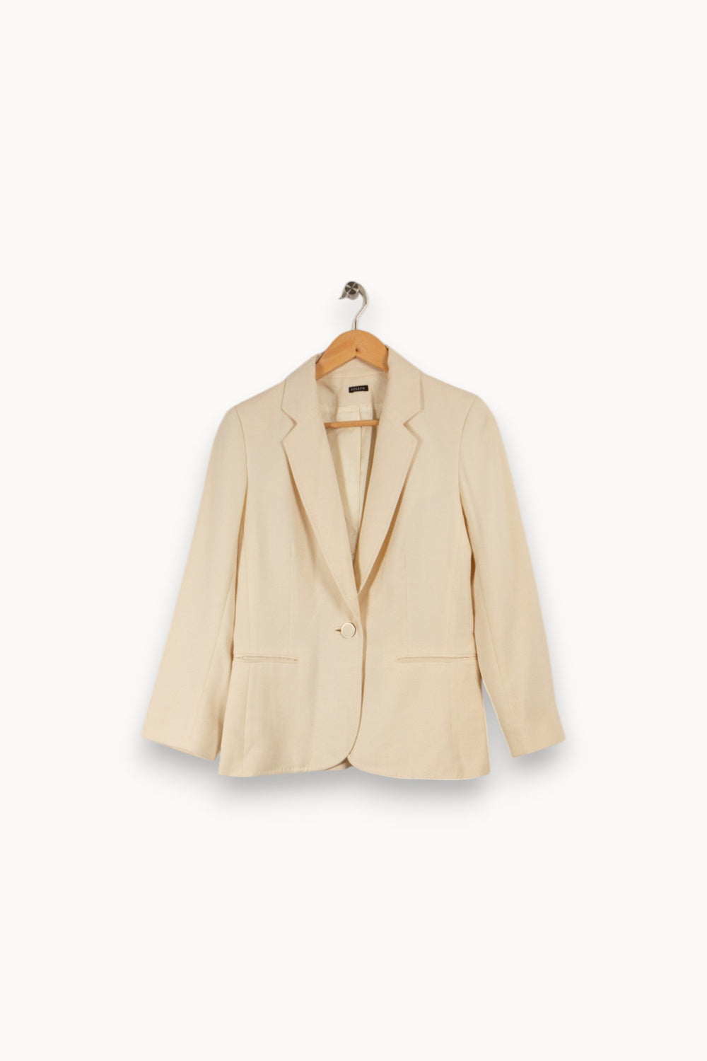 Veste tailleur beige - Taille M/38