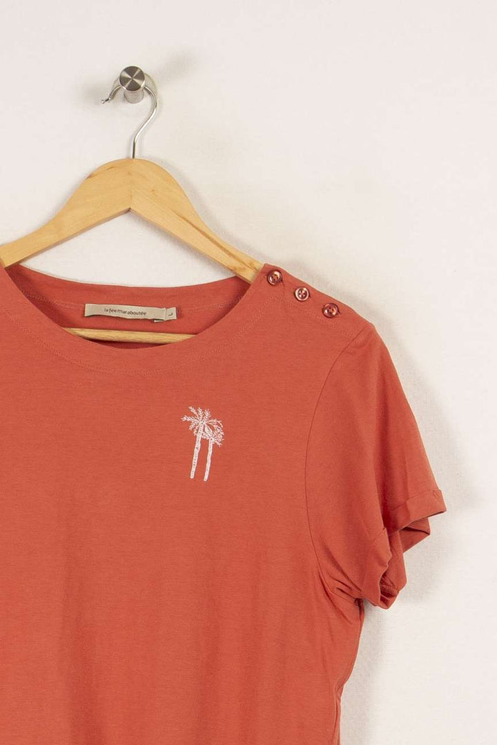 T-shirt rouge clair - Taille L/40